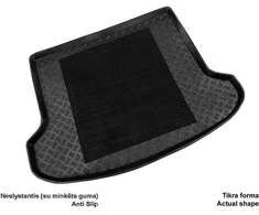 Mix Plast Plastikinis Bagažinės kilimėlis Kia Sorento nuo 2010m.