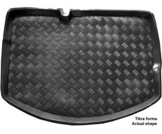 Mix Plast Plastikinis Bagažinės kilimėlis Citroen C3 hečbekas plonas atsarginis ratas bagažinėje 2009-2016m.