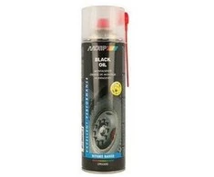 Purškiamas tepalas Juodas OIL 500ml, MOTIP, Motip