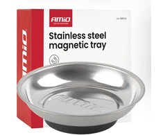 Nerūdijančio plieno magnetinis padėklas, 110 mm AMIO-04914