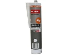 NOVOL Gravit 630 Elastic Polyurethane Sealant - Baltas, elastingas poliuretano sandariklis, baltas, 300ml