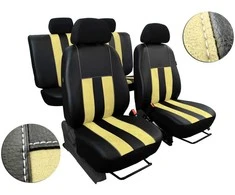 ES GT sėdynių užvalkalai (eko oda, alcantara) Land Rover Discovery II 1998-2004m.