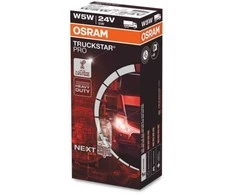 OSRAM Automobilinė lemputė 5W 24V W2.1x9.5D, 1vnt