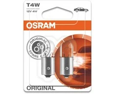 OSRAM Automobilinės lemputės 4W 12V BA9S 2vnt