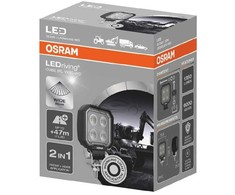 Carruzzo Osram LEDriving® kubinis žibintas, WL VX80-WD 12/24V 12W 47m, ilgas šviesos srautas, 1350lm