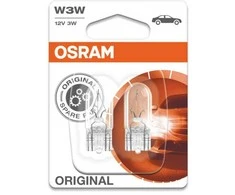 OSRAM Automobilinės lemputės 3W 12V W2.1x9.5D 2vnt