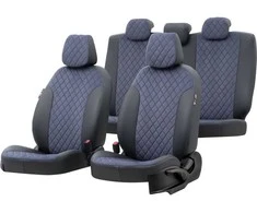 Otom Madrid sėdynių užvalkalai (eko oda, medžiaginiai) Volkswagen T6 2015-2024m. (3 vietų)
