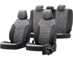 Otom Milano sėdynių užvalkalai (eko oda, medžiaginiai) Volkswagen T4 (3 vietų)