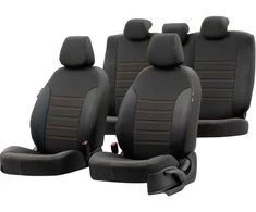 Otom Paris sėdynių užvalkalai (eko oda, medžiaginiai) Volkswagen T6 2015-2024m. (2 vietų)