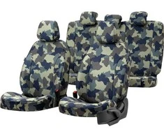 Otom Safari sėdynių užvalkalai (medžiaginiai) Volkswagen UP 2011-2019m. (3 durų)