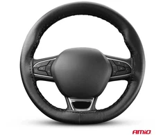 Amio Vairo užvalkalas su adata ir siūlais 38–39 cm - juoda / juodos siūlės