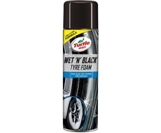 TURTLE WAX Wet N Juodas Foam, padangų juodiklis - putos, 500 ml