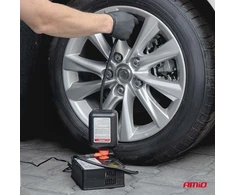 Padangų remonto komplektas su kompresoriumi 31 mm 12 V amio-04930