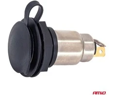 Papildomas maitinimo lizdas su dangteliu, 250W, 12/24V AMIO-04462