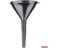 Plastikinis universalus piltuvėlis su sieteliu, 3 dalių, elipsės formos, 14 cm AMIO-04037