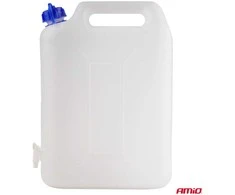 Plastikinis vandens bakas su čiaupu 10L AMIO-03202