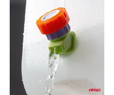 Vandens talpa plastikinėje pakuotėje su čiaupu 10l balta amio-05143