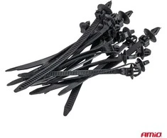 Plastiko suvirinimo rinkinys su kaiščiais ir segtukais, 1211 vnt. AMIO-04746
