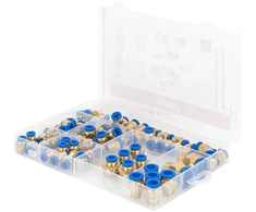 Pneumatinių srieginių greitųjų jungčių rinkinys, 4–16 mm, 72 vnt., AMIO-04922