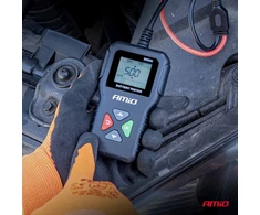 Profesionalus skaitmeninis akumuliatorių testeris 2?220 Ah 6 V 12 V 24 V amio-04920