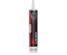 RADEX 801 Glazing Adhesive Fast, klijai stiklui, 310 ml