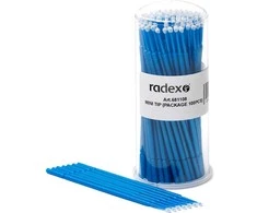RADEX Microbrush, mikrošepetėliai, 100 vnt