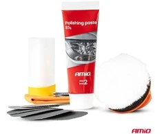 Rankinis priekinių žibintų poliravimo rinkinys + UV apsauga AMIO-04793