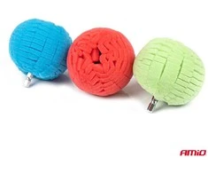 Ratų poliravimo apvalios kempinės – rinkinys, 80 mm AMIO-03702