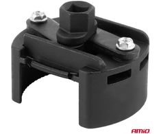 Reguliuojamas alyvos filtro raktas, 80–115 mm, CrV AMIO-04955