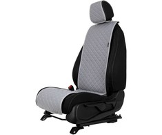 Sėdynės užvalkalas EVAtech ECO Basic, 1 vnt. - pilka / pilki kraštai / pilkos siūlės