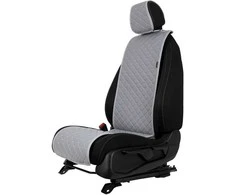 Sėdynės užvalkalas EVAtech ECO Basic, 1 vnt. - pilka / pilki kraštai / pilkos siūlės