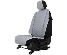 Sėdynės užvalkalas EVAtech ECO Max, 1 vnt. - pilka / pilki kraštai / pilkos siūlės
