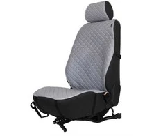 Sėdynės užvalkalas EVAtech ECO PRO, 1 vnt. - pilka / pilki kraštai / pilkos siūlės