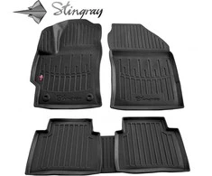 Stingray Guminiai 3D kilimėliai TOYOTA Corolla E210 nuo 2018m. Sedan/ station wagon / juoda / 5022125 / paaukštintais kraštais