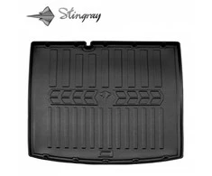 Stingray Guminis bagažinės kilimėlis SKODA Fabia III 2014-2021m. (universalas / apatinė dalis)