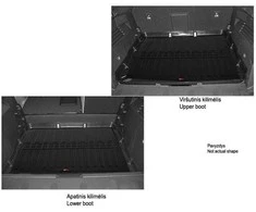 Stingray Guminis bagažinės kilimėlis SUZUKI Vitara II nuo 2015m. (upper (viršutinis))
