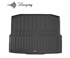 Stingray Guminis bagažinės kilimėlis SKODA Octavia III A7 2013-2020m. (universalas, without niches)