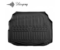 Stingray Guminis bagažinės kilimėlis MERCEDES BENZ W203 C 2001-2007m. (sedan) / juoda / 6012081