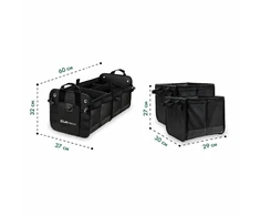 Sulankstoma automobilio bagažinės daiktadėžė 2 Plus EVAtech 60×37×32 cm