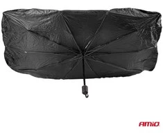Sulankstoma priekinio stiklo saulės apsauga – skėtis 140x79 cm AMIO-02906