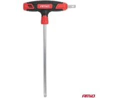 Torx raktų rinkinys su T formos rankena, 8 vnt. AMIO-04827