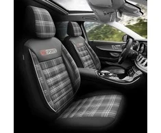 Universalūs sėdynių užvalkalai OTOM, GTI SPORT - juoda / pilka