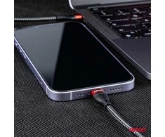 USB-C + Lightning kabelis iPhone 200 cm FullLINK AMIO-02931