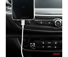 USB–USB-C įkrovimo kabelis 2A, 100 cm, FullLINK AMIO-03893