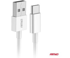 USB–USB-C įkrovimo kabelis 2A, 100 cm, FullLINK AMIO-03893