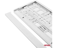 Numerio laikiklis – metalizuotas baltas, AMIO-71780BI