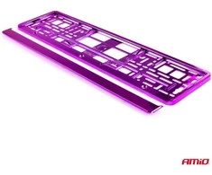 Numerio laikiklis – metalizuotas violetinis, AMIO-03172