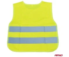 Vaikiška atšvaitinė liemenė DOG, geltona AMIO-03937