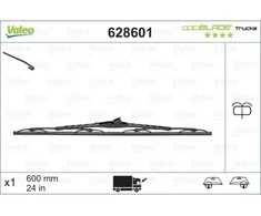 Bikuva.lt Valytuvas Valeo Optiblade Trucks, 600 mm