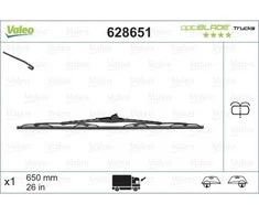 Valytuvas Valeo Optiblade Trucks, 650 mm